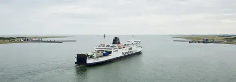Fährroute von Puttgarden nach Rødbyhavn
